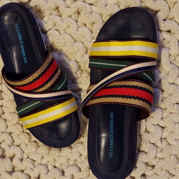 Super cool Band of Outsiders slides, 7, 7.5 GPC! - Picture 7 of 9